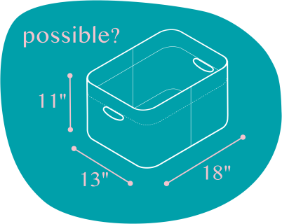 basket dimensions