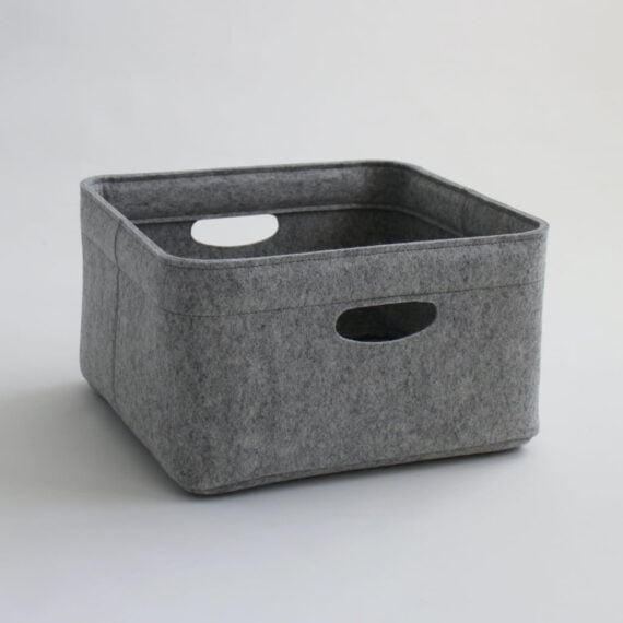 Custom-Made Bin, M size in light grey