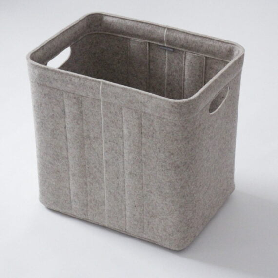 Custom-made bin in oatmeal, XL size